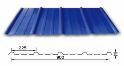 YX15-225-900型(900型)彩钢压型板